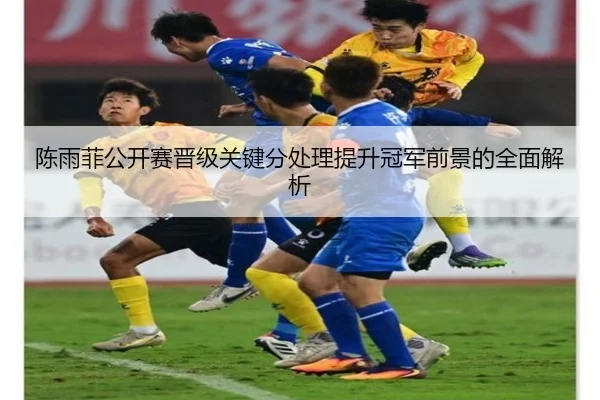 陈雨菲公开赛晋级关键分处理提升冠军前景的全面解析